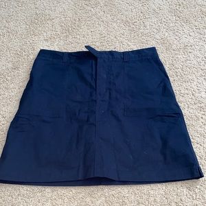 Lands’end Navy Blue Skirt!